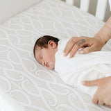 Te Pātiki Pēpi Cot Sheet Mocha