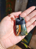 #B Pounamu Rimu Wood Toki