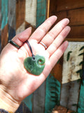 #44 Heart with Koru (40mm)