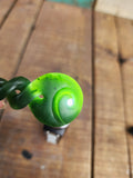 #70 Double Pikorua with Koru Pounamu (50mm)