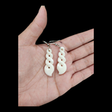 Pikorua Bone Earrings #14
