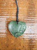 #B23 Carved Heart Pendant (40mm)