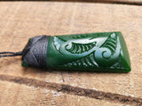 Green Resin Toki Pendant