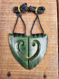 # 8 Koru Heart Breastplate Pair (80mm)