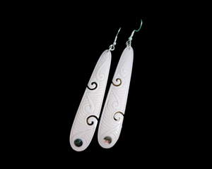 Bone Earrings #13