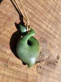#37C Pikorua Greenstone(58mm)