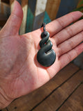 #70A Single Pikorua Pounamu (50mm)