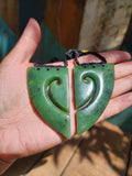 # 8 Koru Heart Breastplate Pair (70mm)