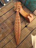 Wooden Paddle with Stand