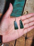 #6 Pounamu Earrings (40mm)
