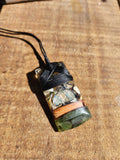 #A Pounamu Rimu Wood Toki