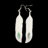 Feather Bone Earrings #17