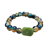 Small Pounamu Bead Bracelet