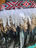 #A12 Kākahu (Korowai) - Black - Quarter Length (Small to Large)