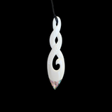 Large Bone Carving Pikorua #12