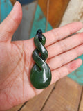#37A Pikorua Greenstone(70mm)