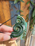 #B38 Double Koru Breastplate (80mm)