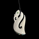 Medium Bone Carving Manaia #19