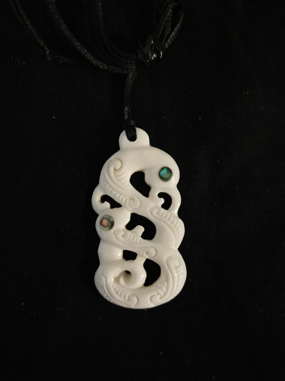 Small Manaia Bone Carving  #13