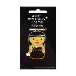 Maori Girl Keyring