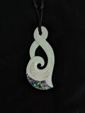 Medium Bone Carving Pikorua #3