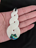 Medium Bone Carving Pikorua #26