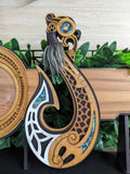 Hei Matau 21st Key with stand