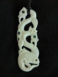 Medium Bone Carving Manaia #19