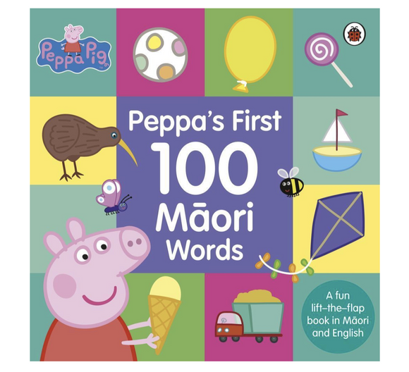 Peppa Pig 100 Maori words Book