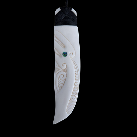 Large Niho Bone Carving  #5