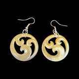 Koru Mother of Pearl Earrings